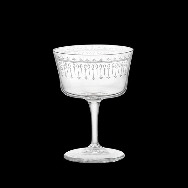 Cocktail Glass - Art Deco Fizz 7.5 oz