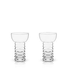 Load image into Gallery viewer, Crystal Pearl Diver Glass - Viski (Set of 2)