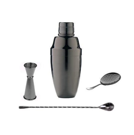 Shake & Stir Series Bar Set - Gunmetal – Cocktail Culture