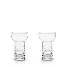Load image into Gallery viewer, Crystal Pearl Diver Glass - Viski (Set of 2)
